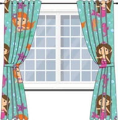 Everyday Kids Mermaid Undersea Adventure Drapes