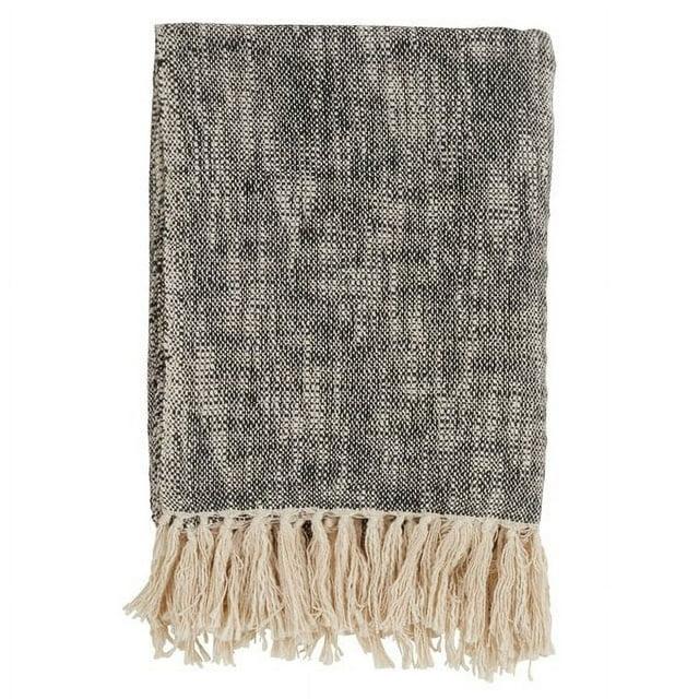 Saro Sevan Collection Hand Woven Throw Blanket