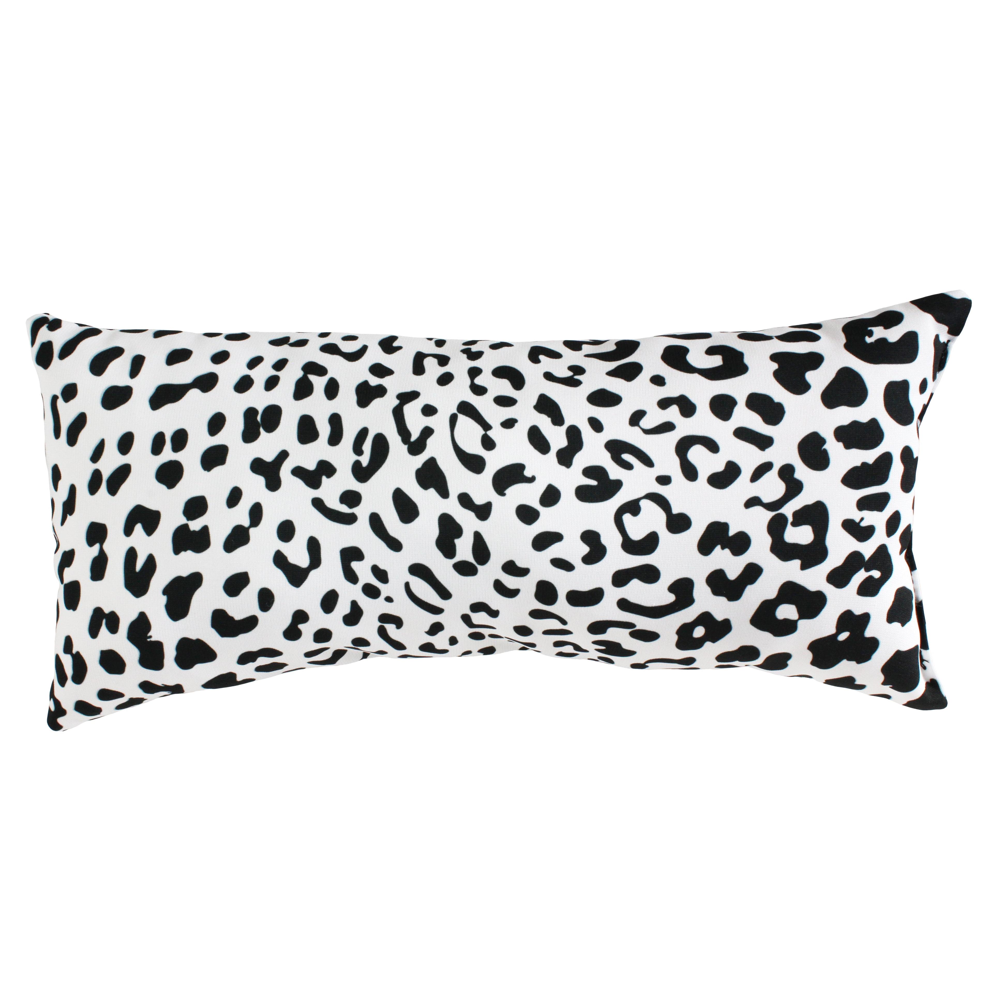 Animal Print Reversible Throw Pillow