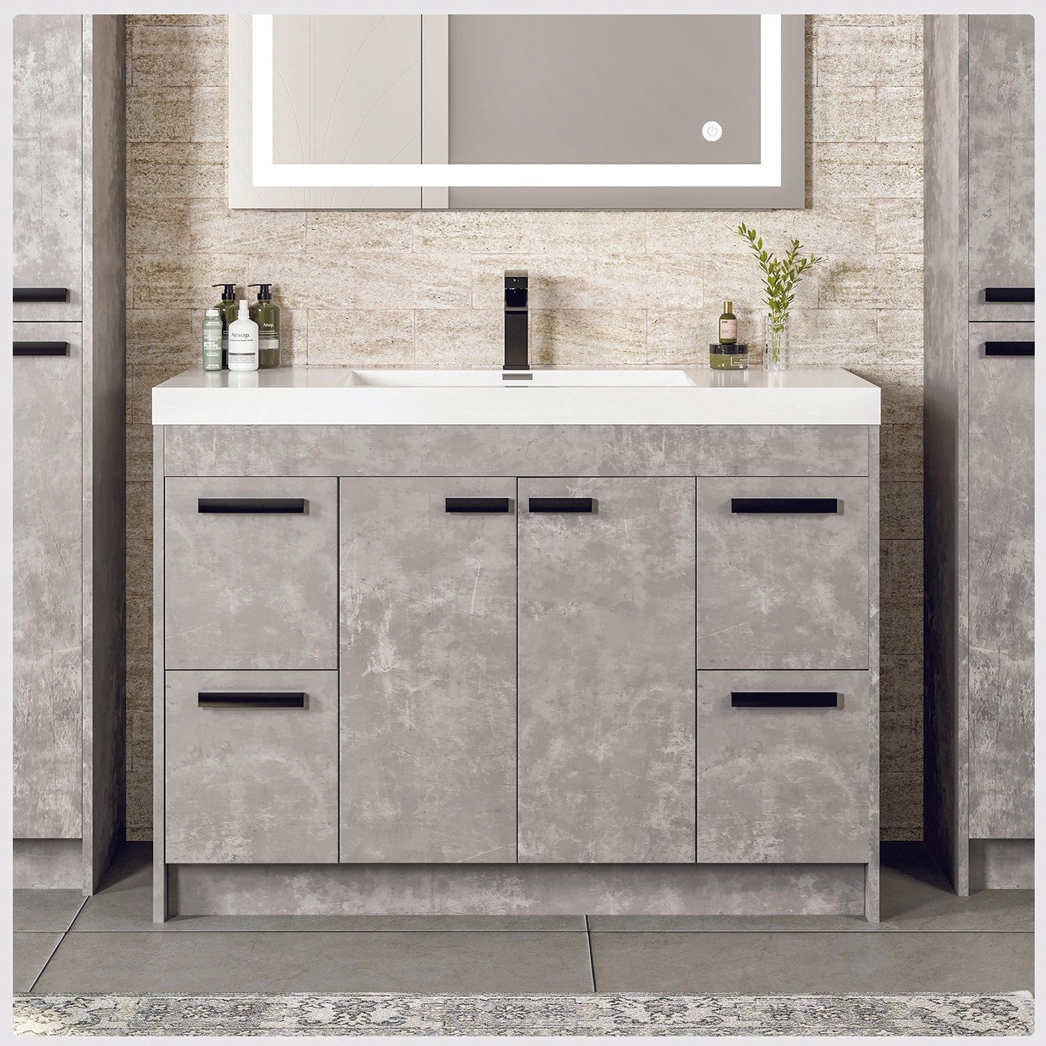 Wade Logan® Wauconda 42" Single Bathroom Vanity Set