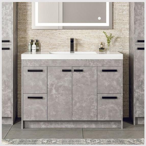 Wade Logan® Wauconda 42" Single Bathroom Vanity Set