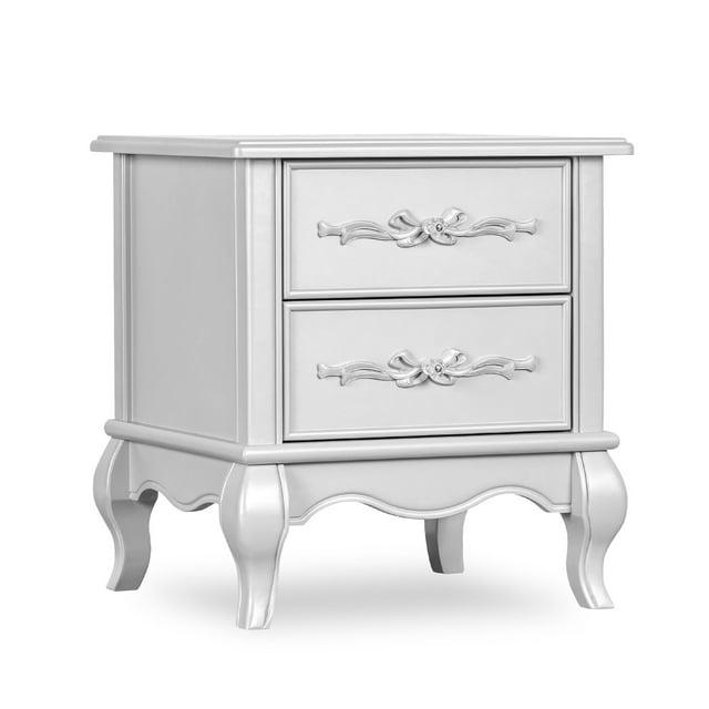 Evolur Aurora 2 Drawer Nightstand & Reviews | Wayfair