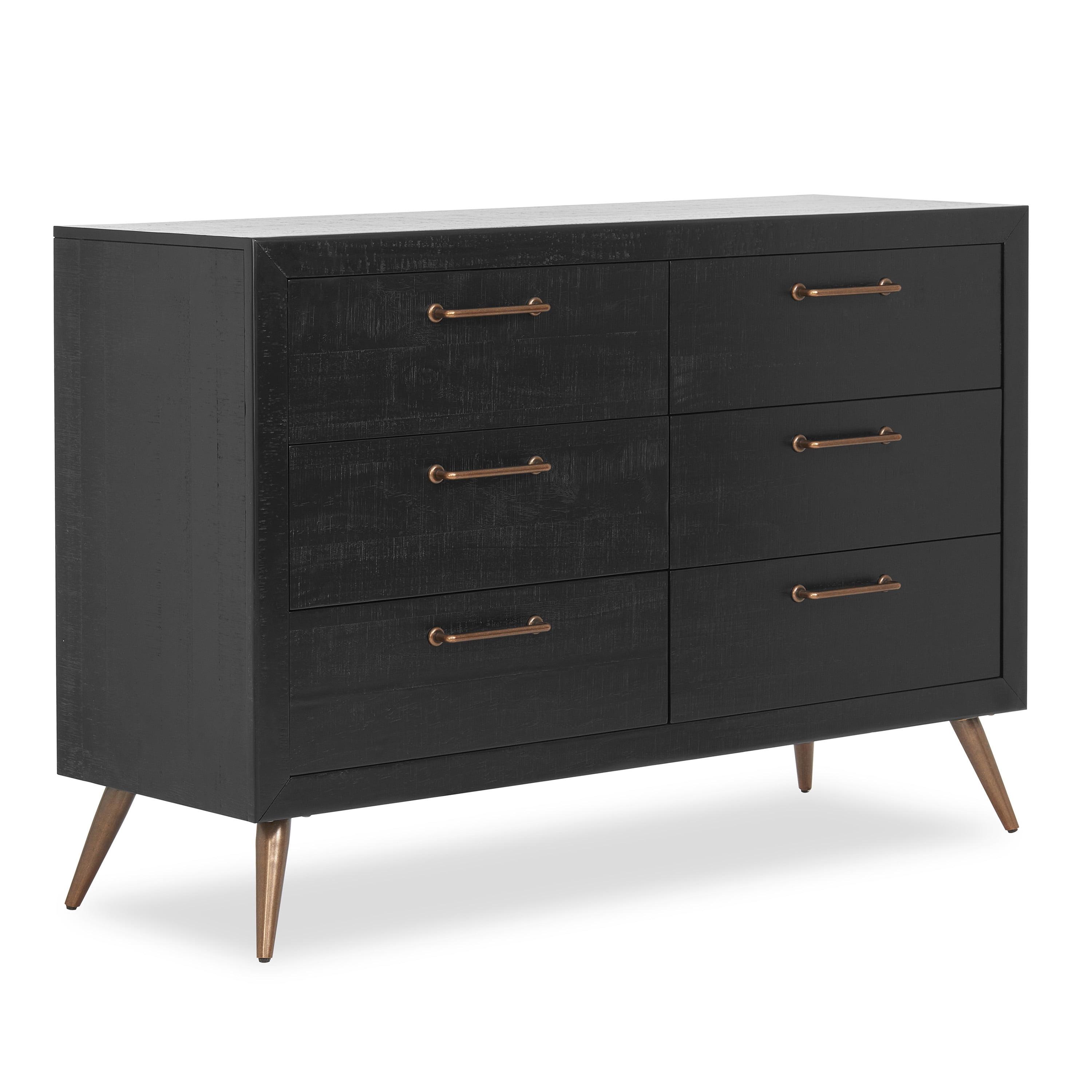 Stilnovo Solid Wood 18'' W 6 - Drawer Dresser