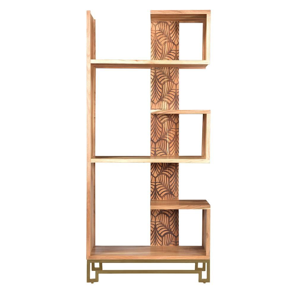 Bay Isle Home™ Parikh 32" Acacia Bookshelf, Brown