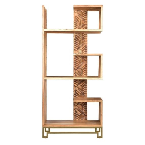 Bay Isle Home™ Parikh 32" Acacia Bookshelf, Brown