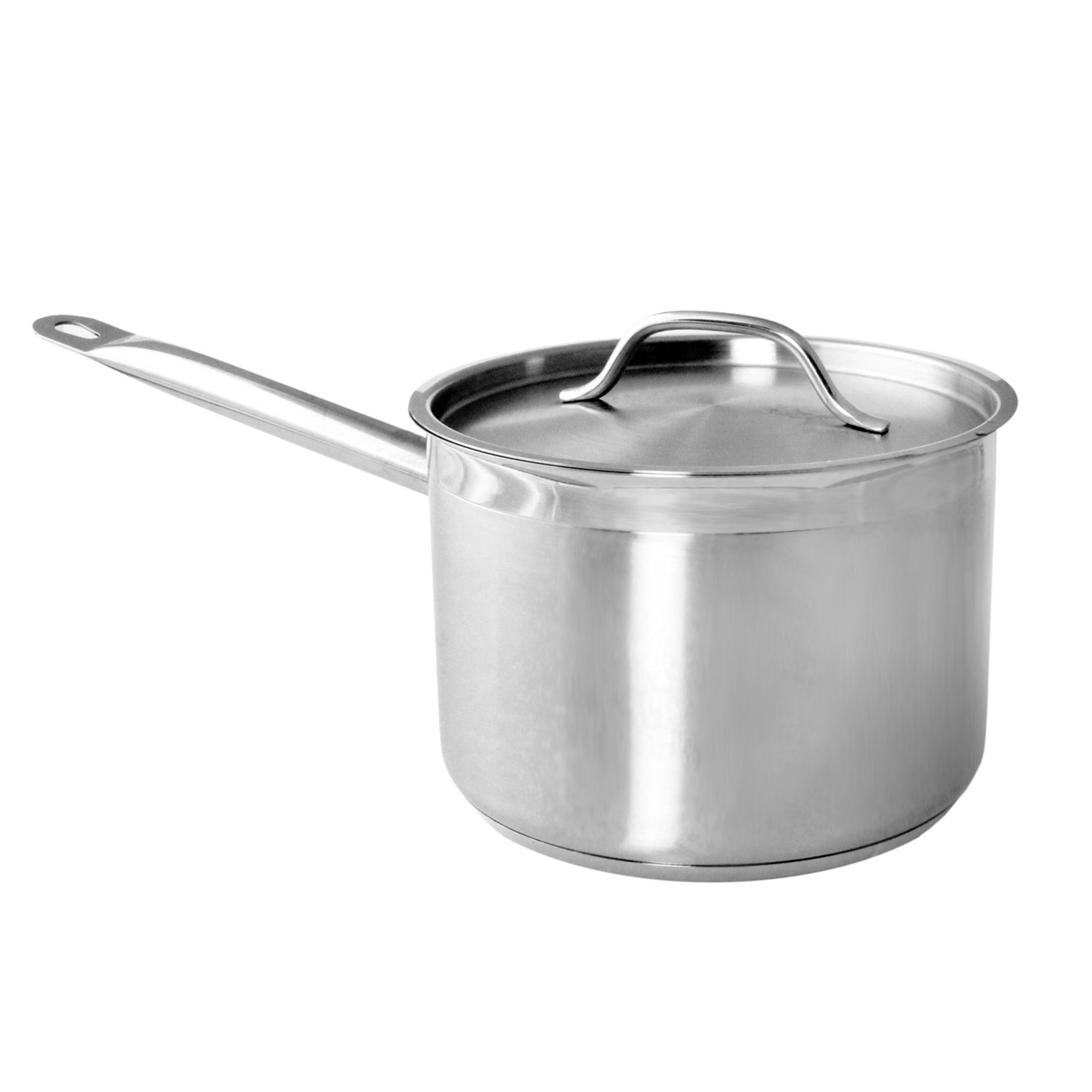 3.5 Qt Stainless Steel Sauce Pan with Lid