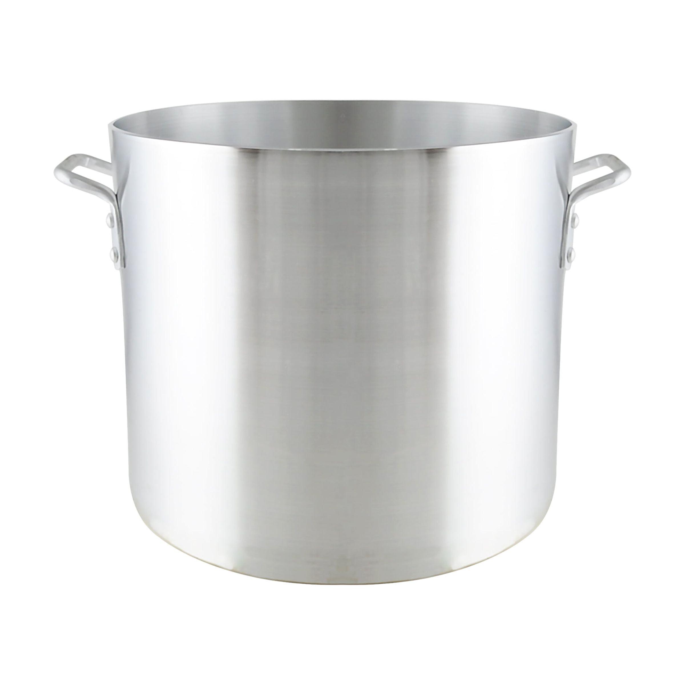 Heavy Duty 50 Quart Aluminum Stock Pot with Rivet Handles