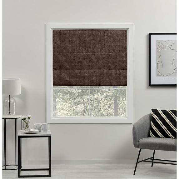 Amalgamated Textiles Exclusive Home Acadia 100% Blackout Roman Shade