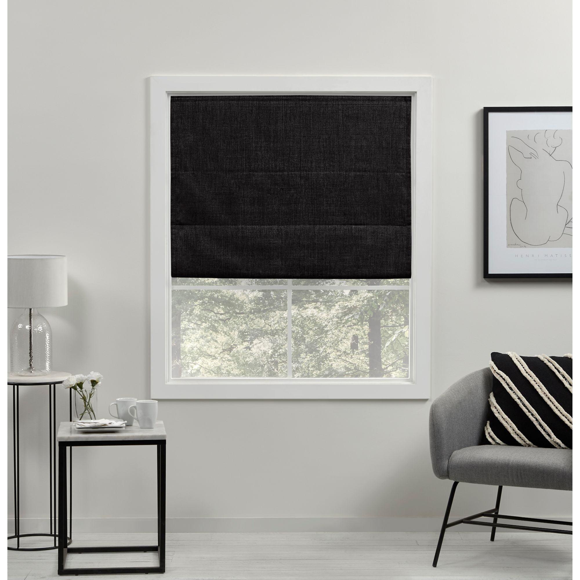 Amalgamated Textiles Exclusive Home Acadia 100% Blackout Roman Shade