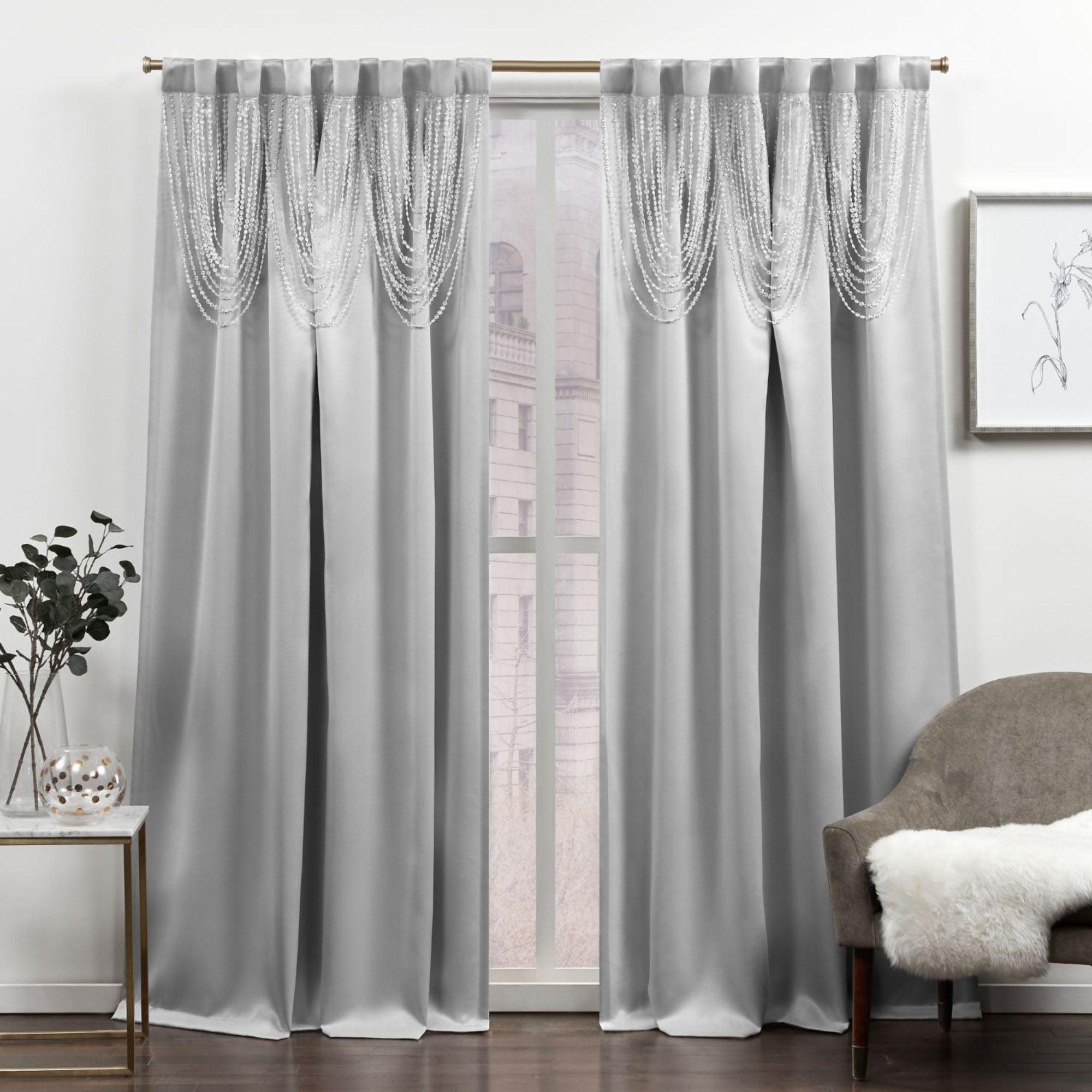 Polyester Blackout Curtain Pair