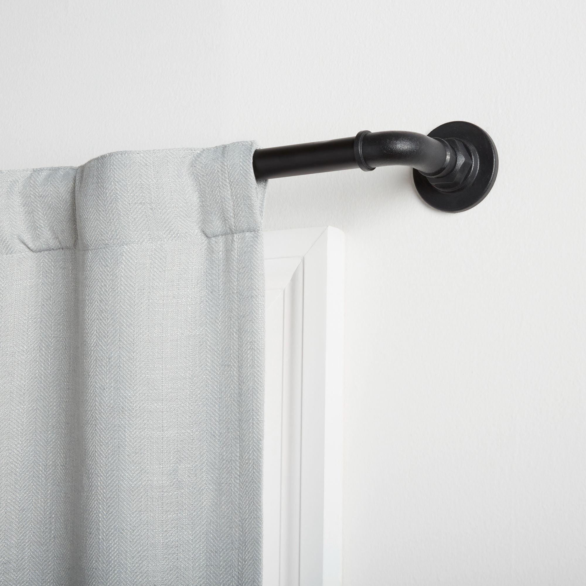 Amalgamated Textiles Exclusive Home Hyde Wrap Around Curtain Rod, Adjustable