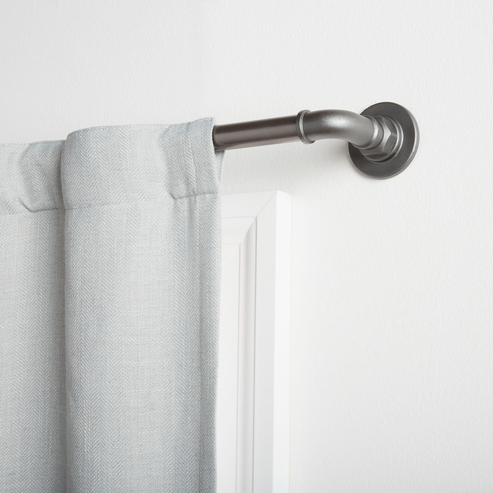 Amalgamated Textiles Exclusive Home Hyde Wrap Around Curtain Rod, Adjustable
