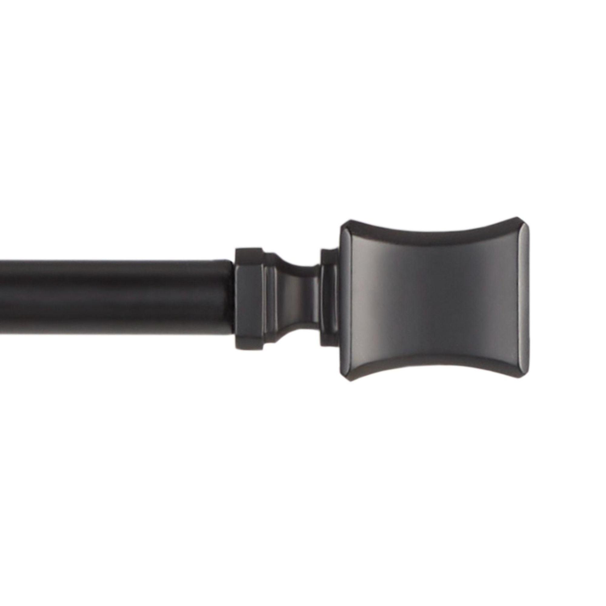 Amalgamated Textiles Adjustable Single Curtain Rod