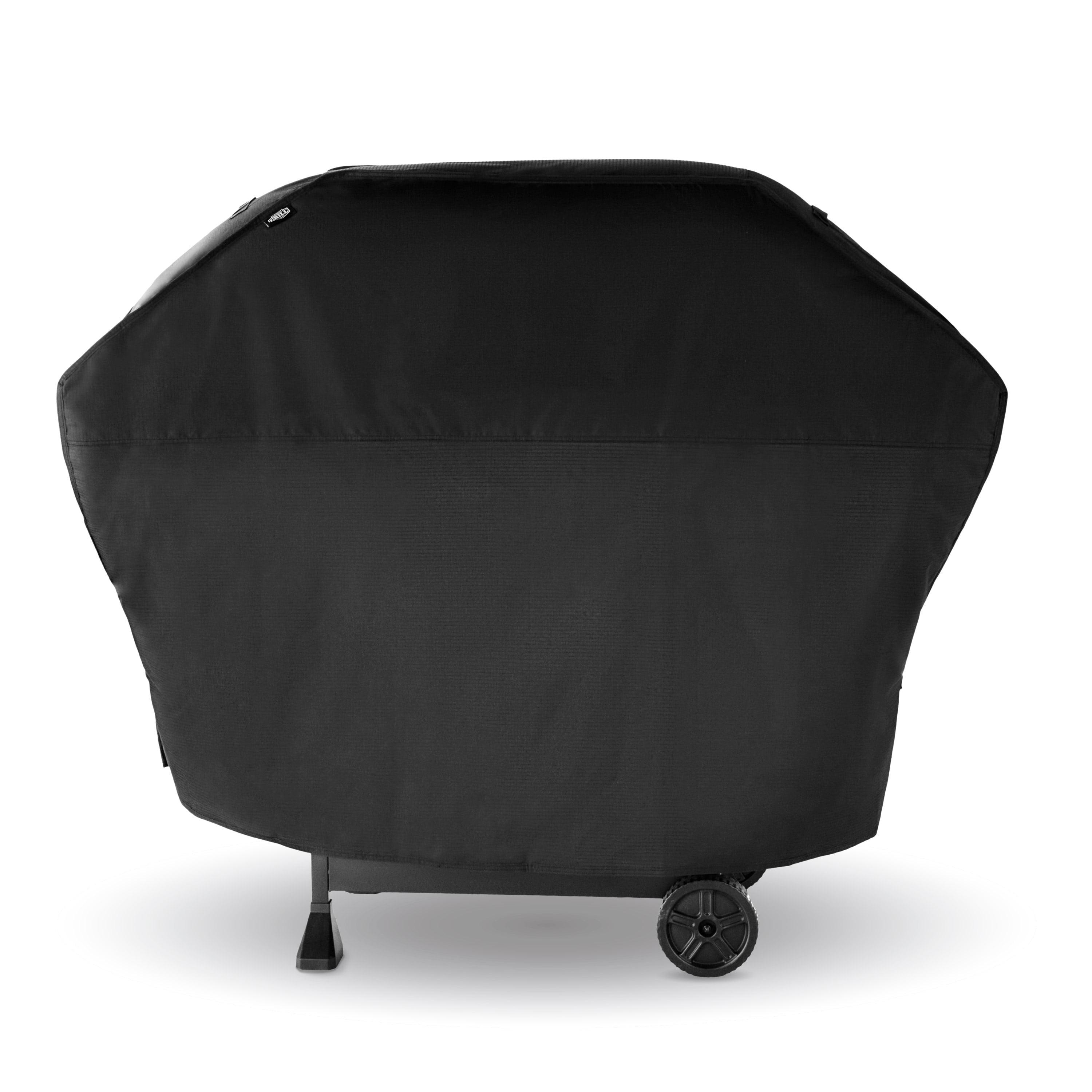 Black Heavy Duty Waterproof 62-Inch Grill Cover