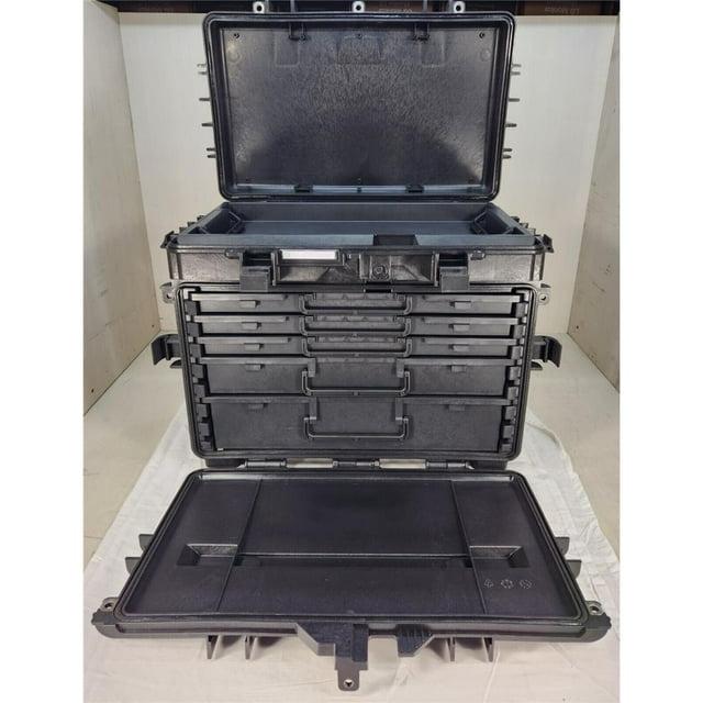 Explorer Case 5140BKT02 Waterproof Stackable 5 Drawer Trolley Tool RFID NFC APP