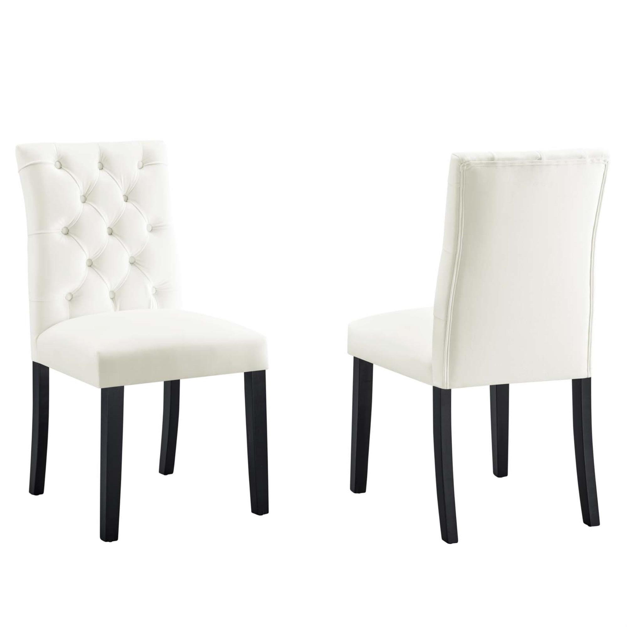 Modway Duchess Performance Velvet Dining Chairs - Set of 2