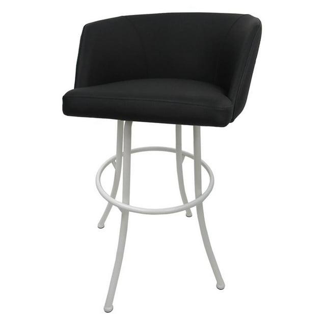 Winston Porter Ivette Swivel Upholstered Counter Extra Tall Stool