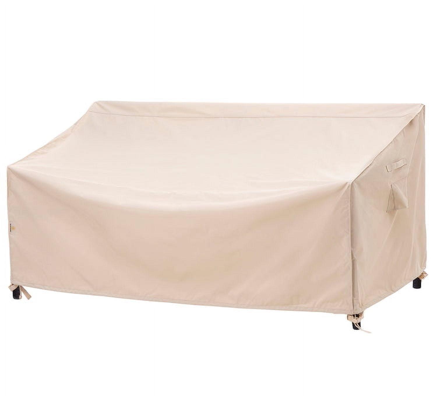 F&J Outdoors Premium Waterproof Outdoor Patio Sofa Cover: Latest Rip-Stop Fabric, 3-Year Warranty
