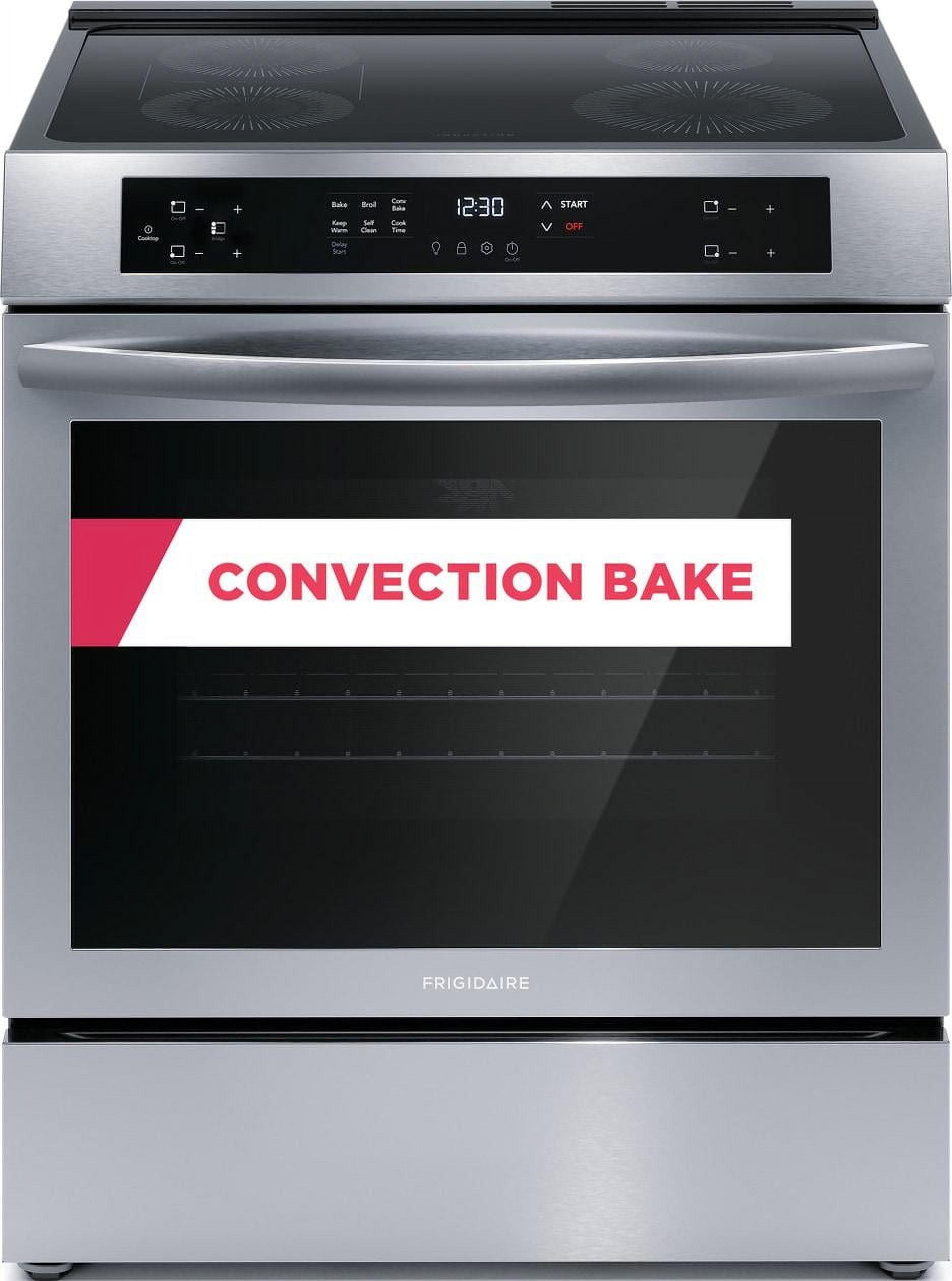 Frigidaire 30" Stainless Steel Induction Range with Convection Bake