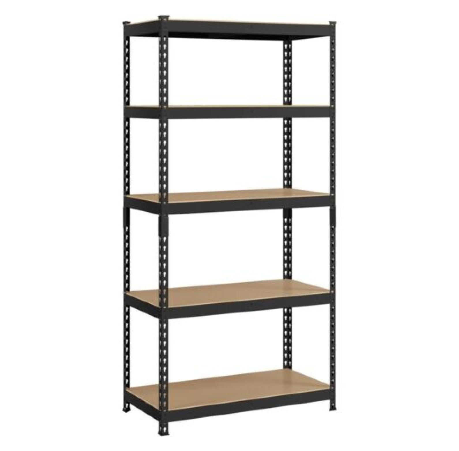 Ktaxon Garage Shelving, 43"W x 18"D x 71"H 5-Shelf Storage Rack Steel Shelves, 1200lbs Total Capacity