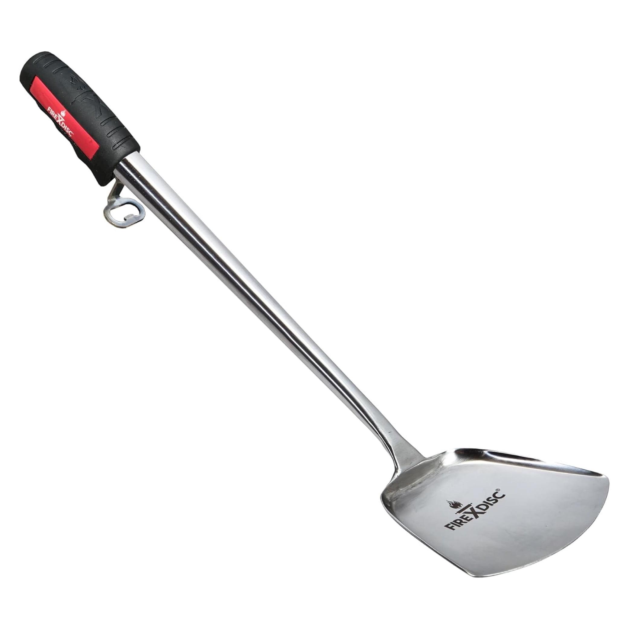 FIREDISC Ultimate Cooking Weapon 20-in. Shovel Scoop Spatula with High Heat Handle