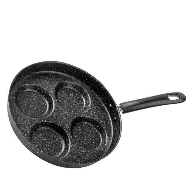 Egg Pan,Breakfast Frying Pan,4 Cup Egg Pans Nonstick,Nonstick Granite Omelette Skillet,Pancake Pan and Egg Cooker and Grill Pan,Suitable for Gas and Induction Cooktops
