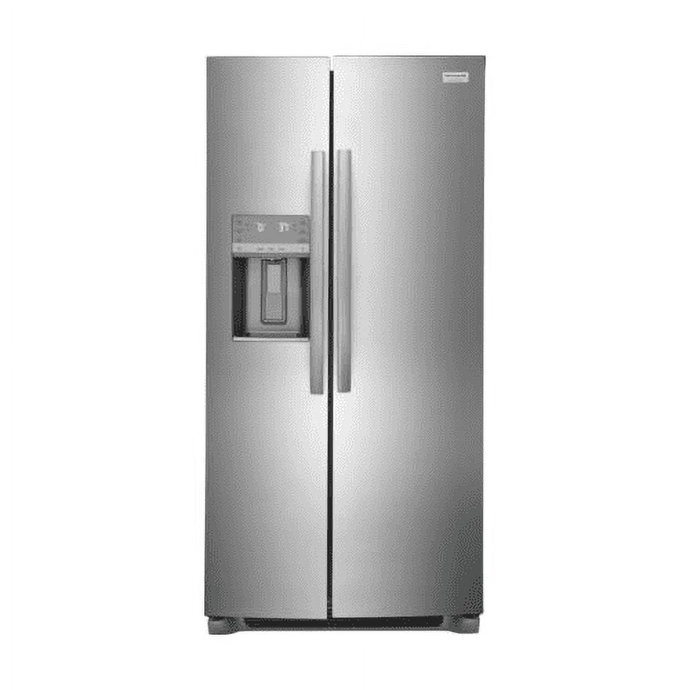 Frigidaire 36" Stainless Steel Side-by-Side Refrigerator with Ice Maker