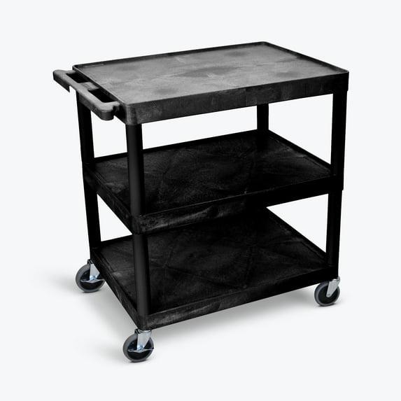 Luxor 3-Shelf Utility Cart