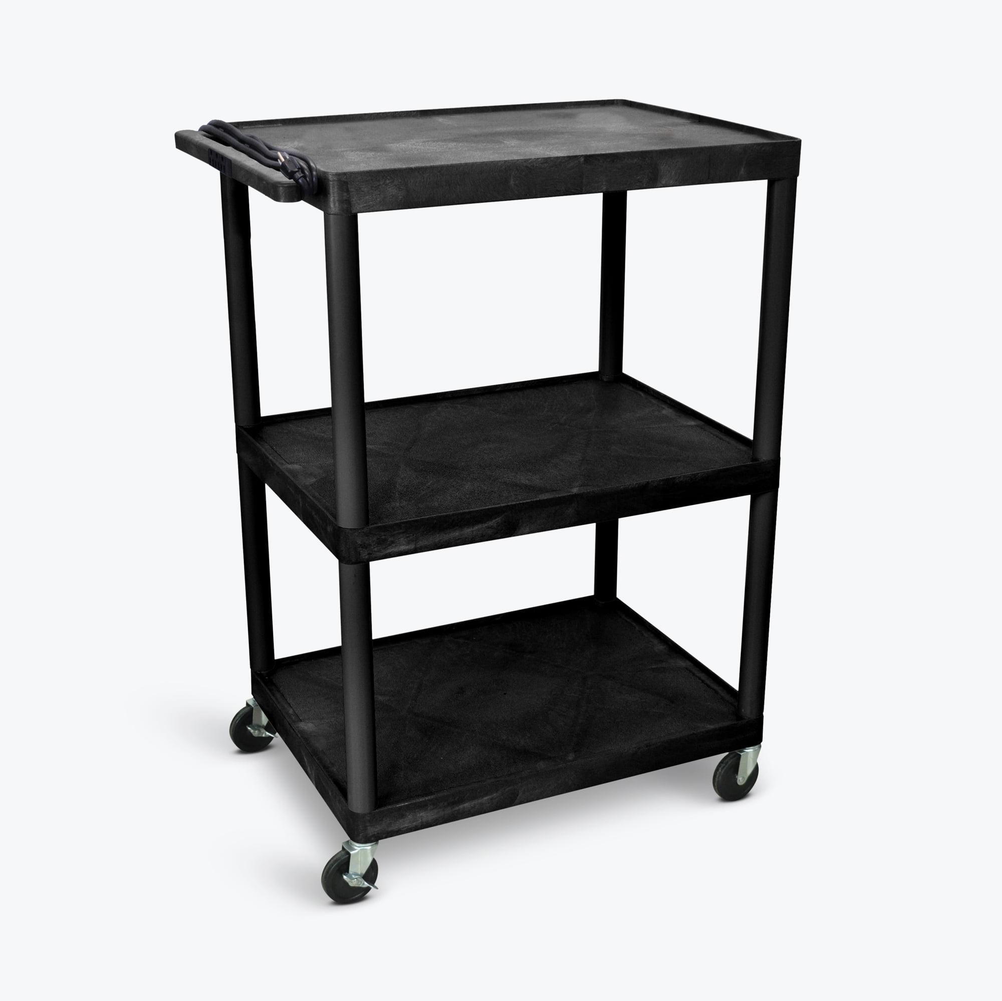 LP Carts Series High Open Shelf AV Cart