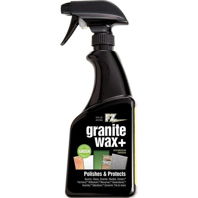 FZ Granite Wax – Granite Countertops Cleaner and Polish - Banana Scent 16oz