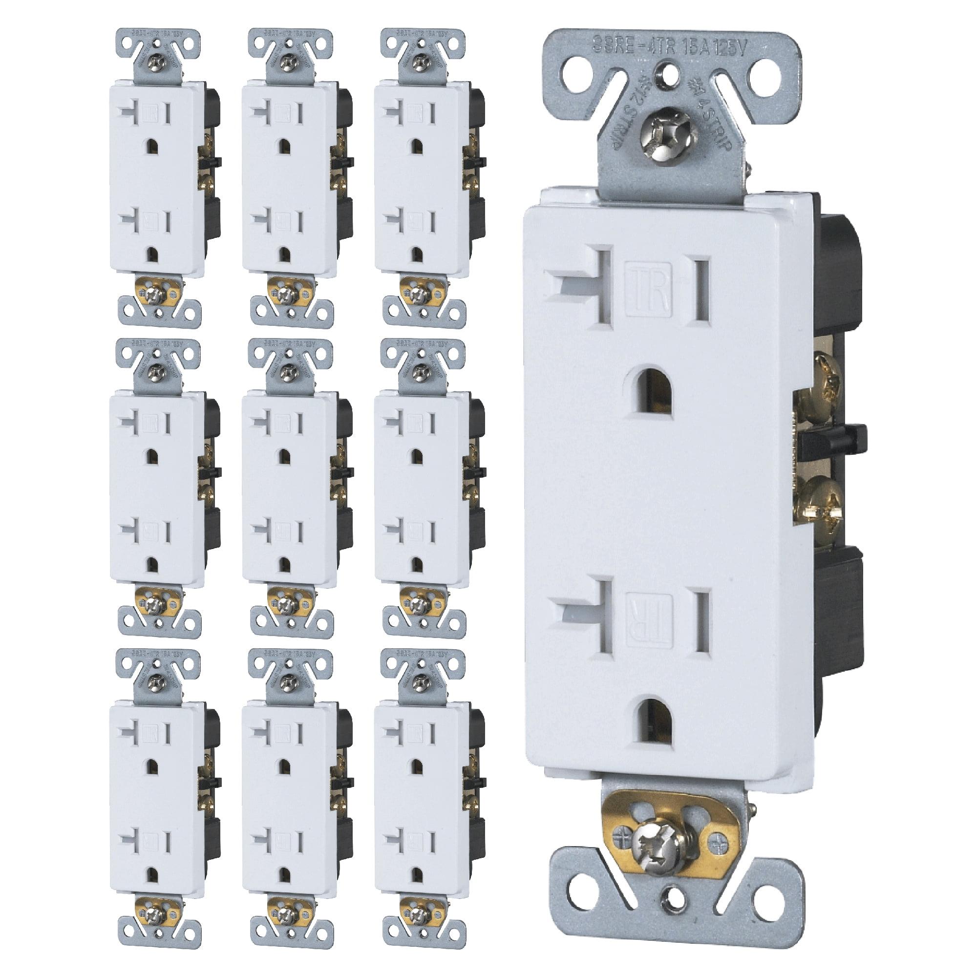 20 Tamper Resistant Decorator Outlet