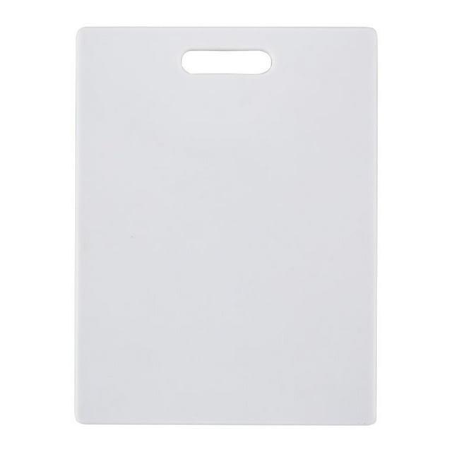 Farberware 11-inch x 14-inch Poly Kitchen Cutting Board White