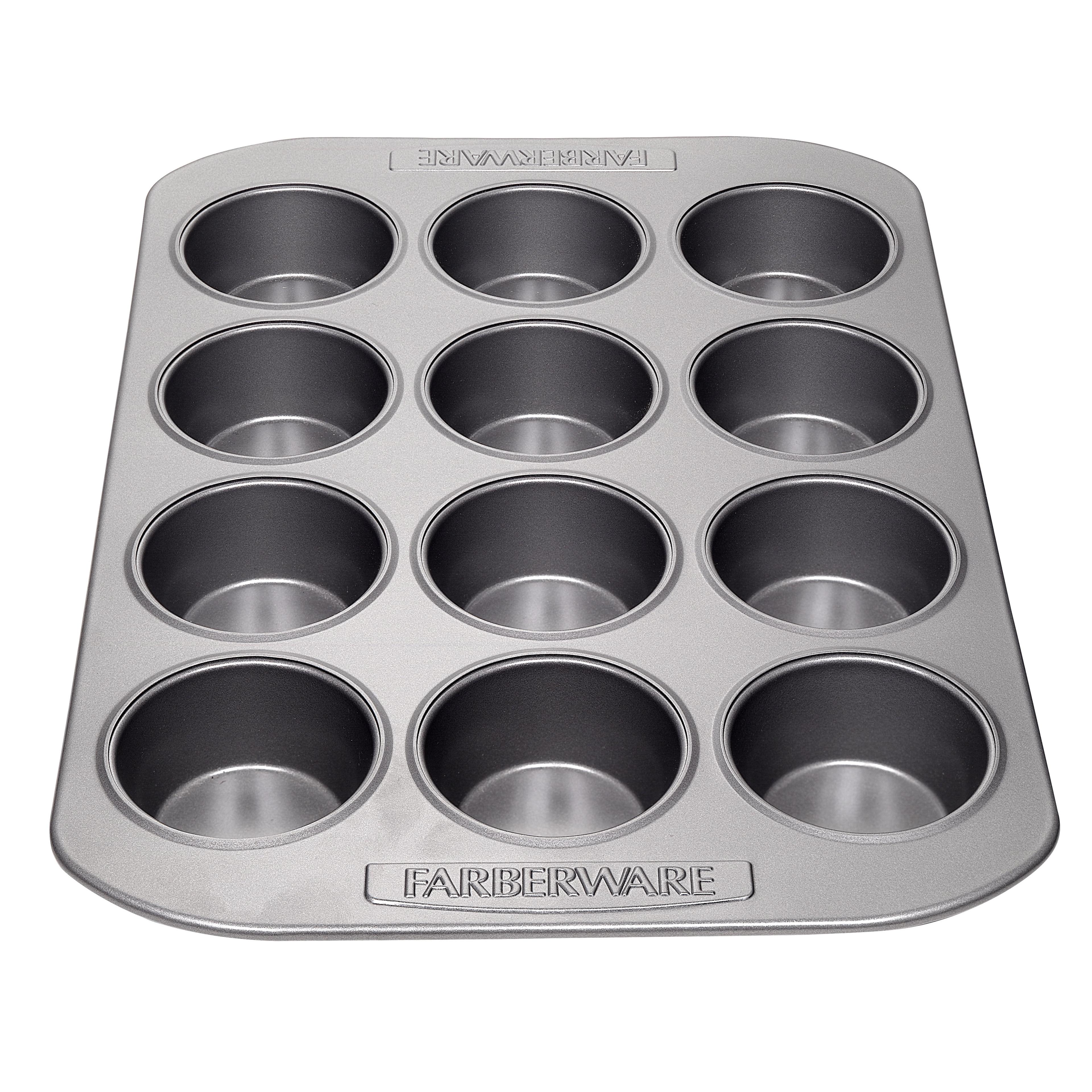 Non-Stick 12-Cup Round Muffin Pan