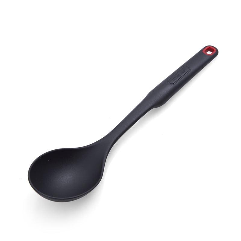 Black Heat-Resistant Nylon Basting Spoon