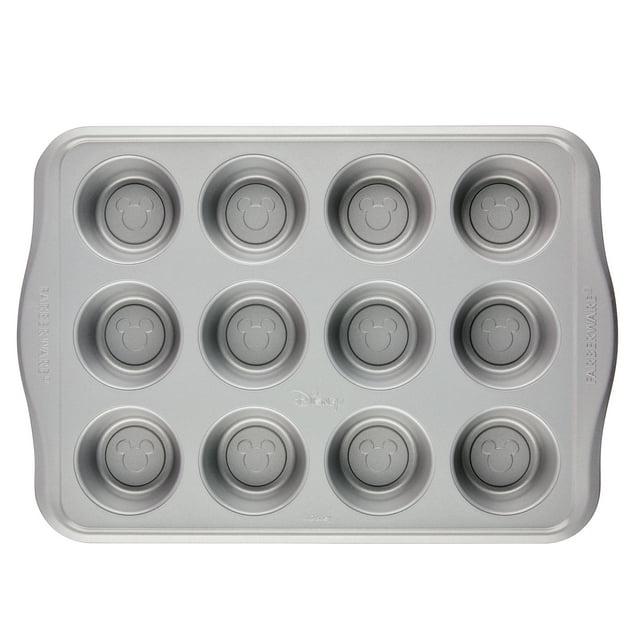 Farberware Farberware Disney Bake With Mickey Mouse Nonstick Muffin Pan / Cupcake Pan, 12 Cup, Red