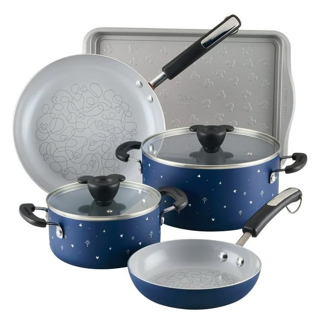Farberware Farberware Disney Bon Voyage Nonstick Cookware Pots And Pans Set With Baking Pan, 7 Piece