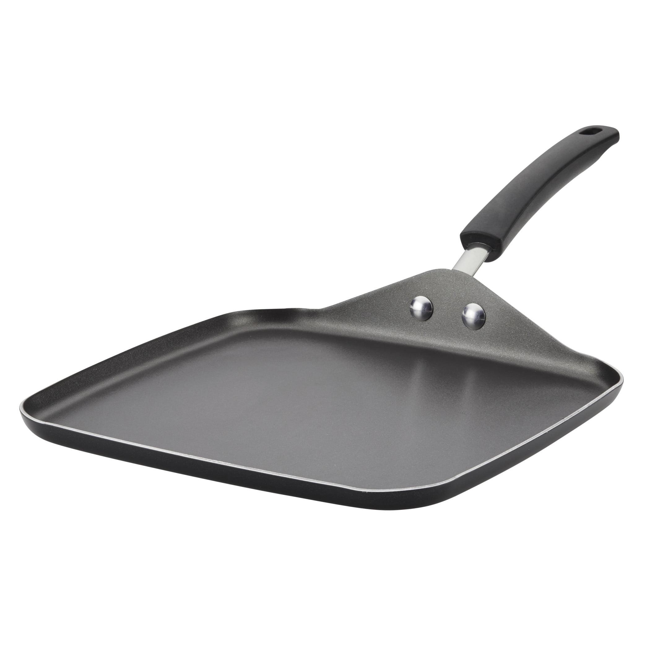 Farberware Easy Clean 11 Inch Aluminum Nonstick Square Griddle, Black