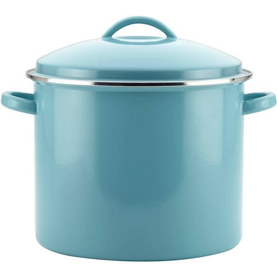 Farberware Farberware Enamel-on-Steel Large Stockpot with Lid, 16-Quart