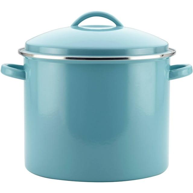 Farberware Farberware Enamel-on-Steel Large Stockpot with Lid, 16-Quart