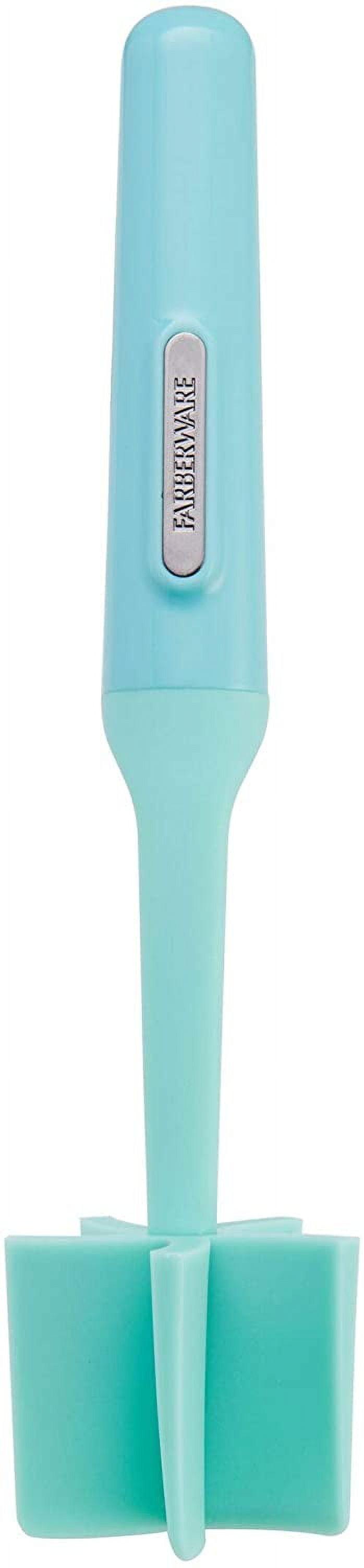 Farberware Pro Meat Masher, 10-Inch, Aqua Sky