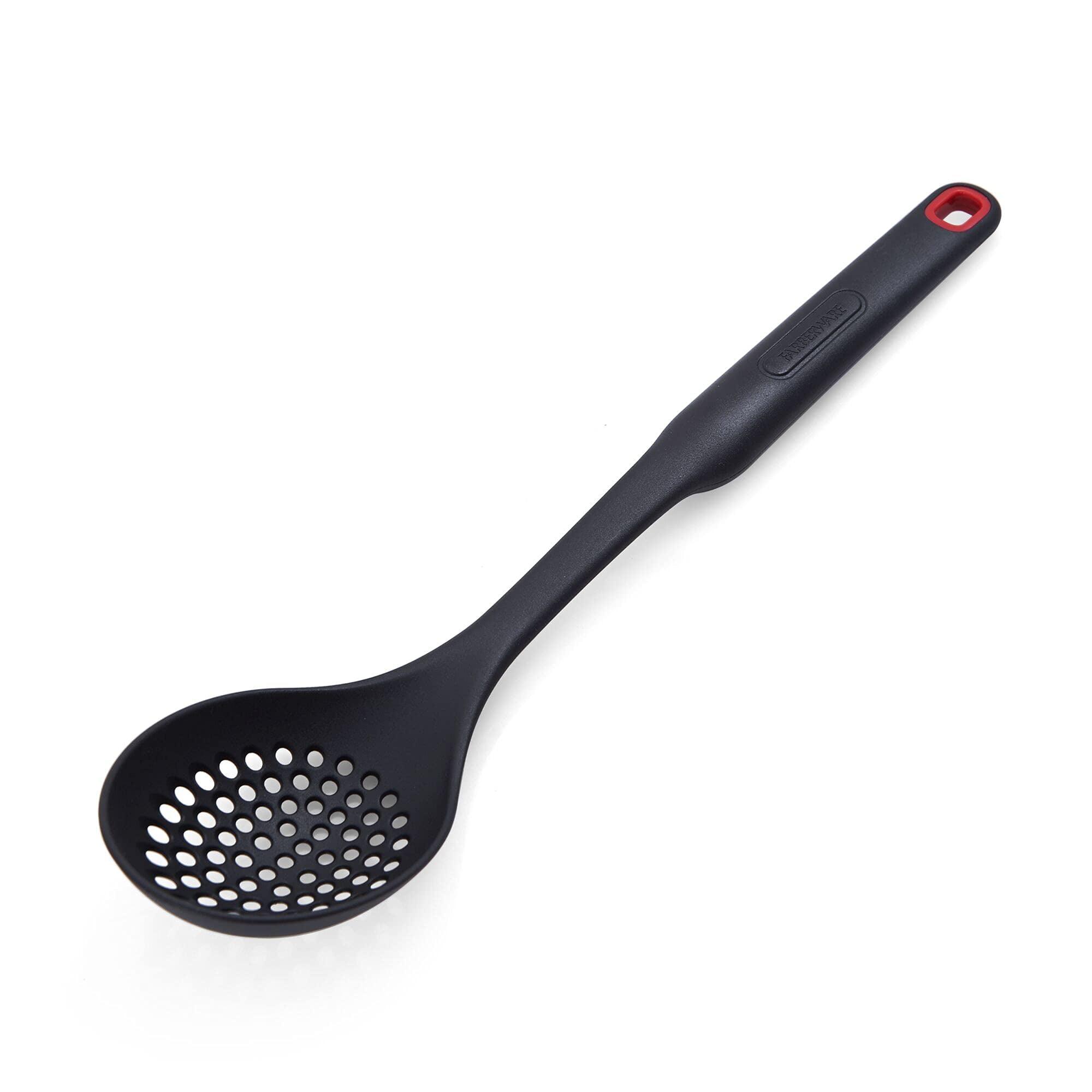 Classic Black 13.5-Inch Nylon Slotted Spoon