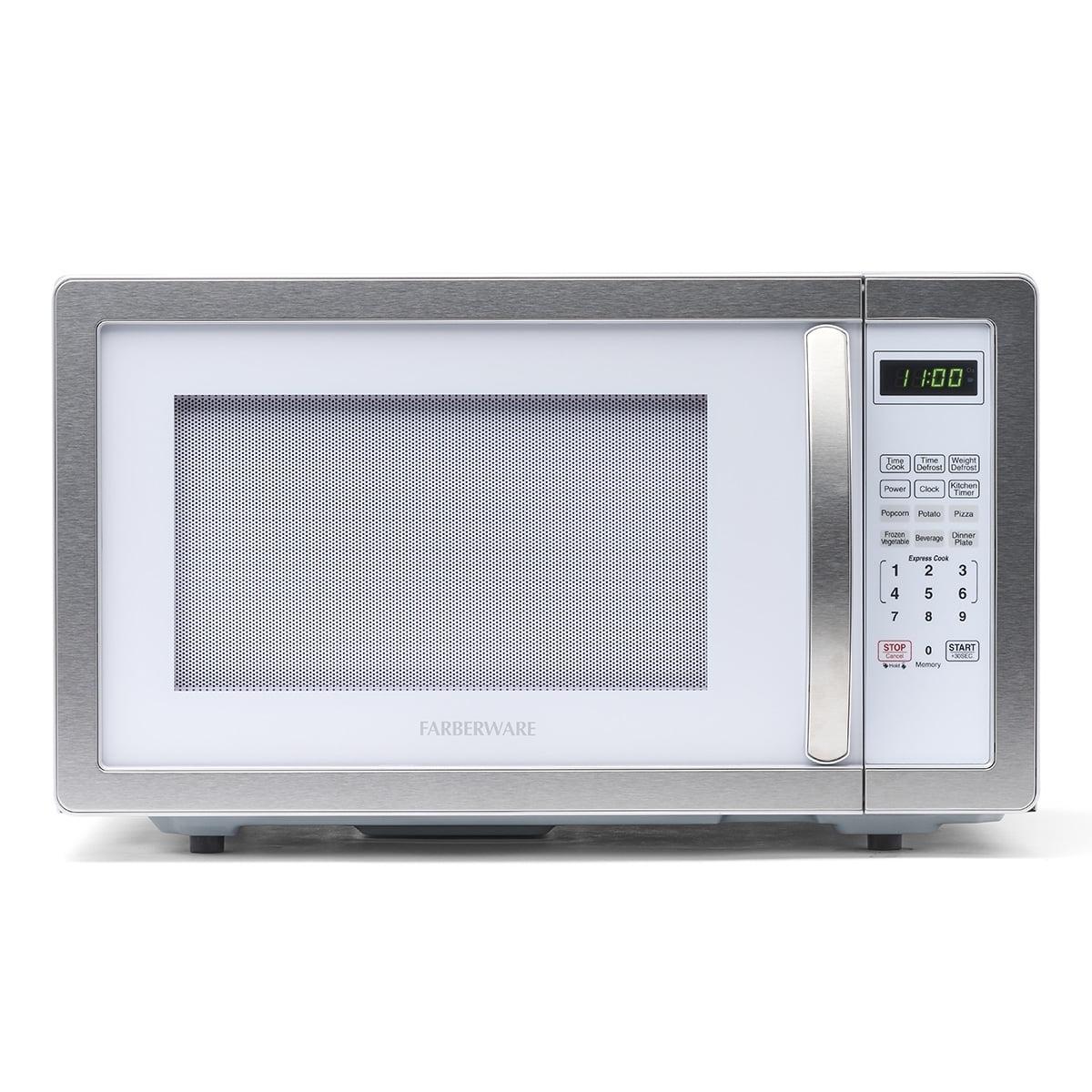 Platinum White 1.1 cu. ft. Touch Control Microwave Oven