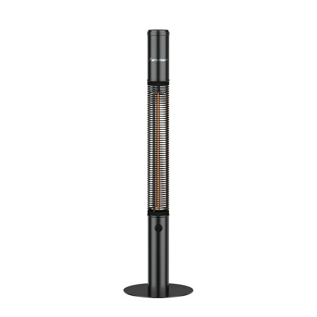 59" 1500 Watt Electric Standing Patio Heater