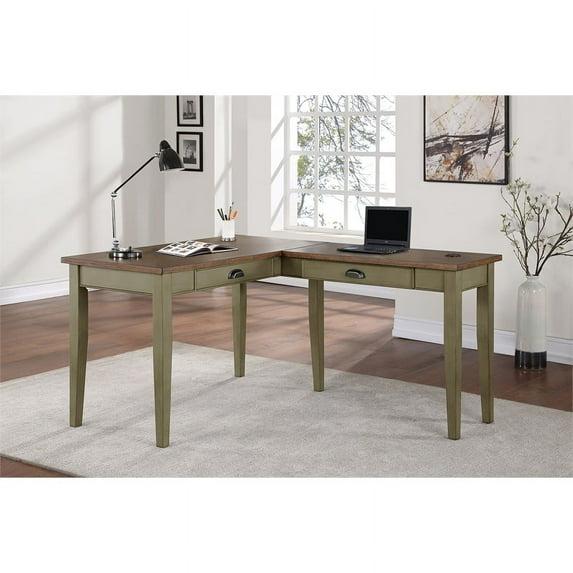 Vivienne L-Shaped Writing Desk