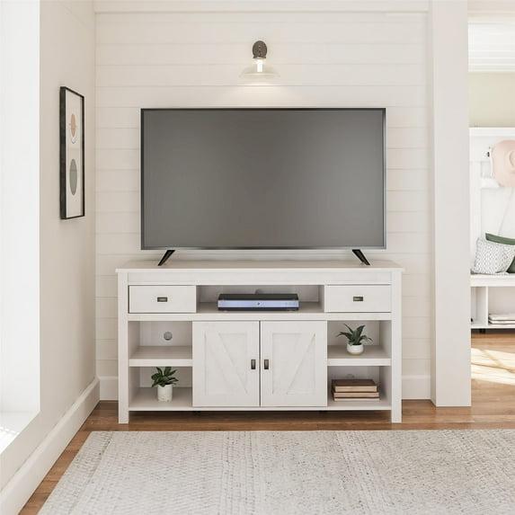 Farmington TV Stand for TVs up to 60", Ivory Oak