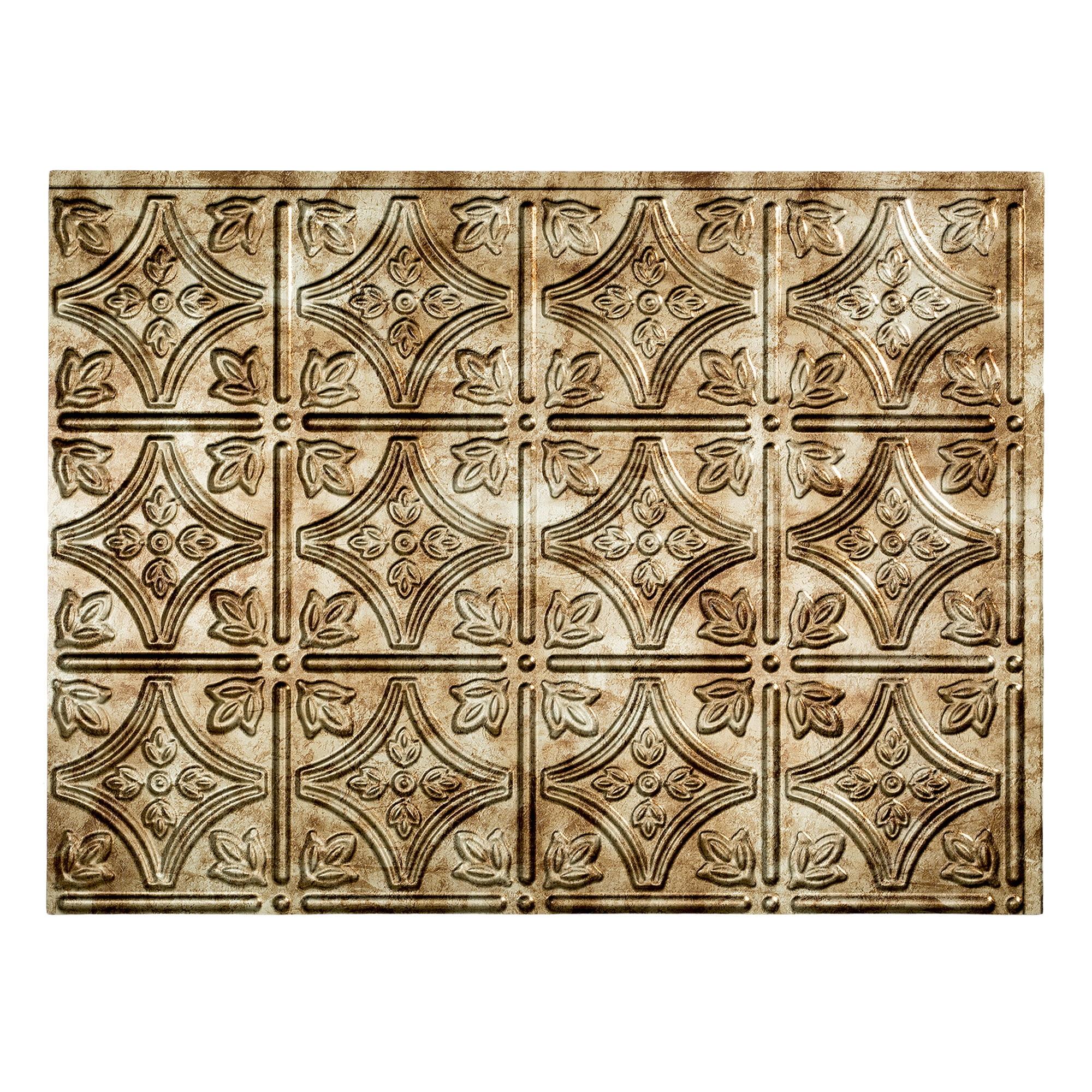 Fasade Berm Bronze Trad 1 Panel D60-17 Pack of 5