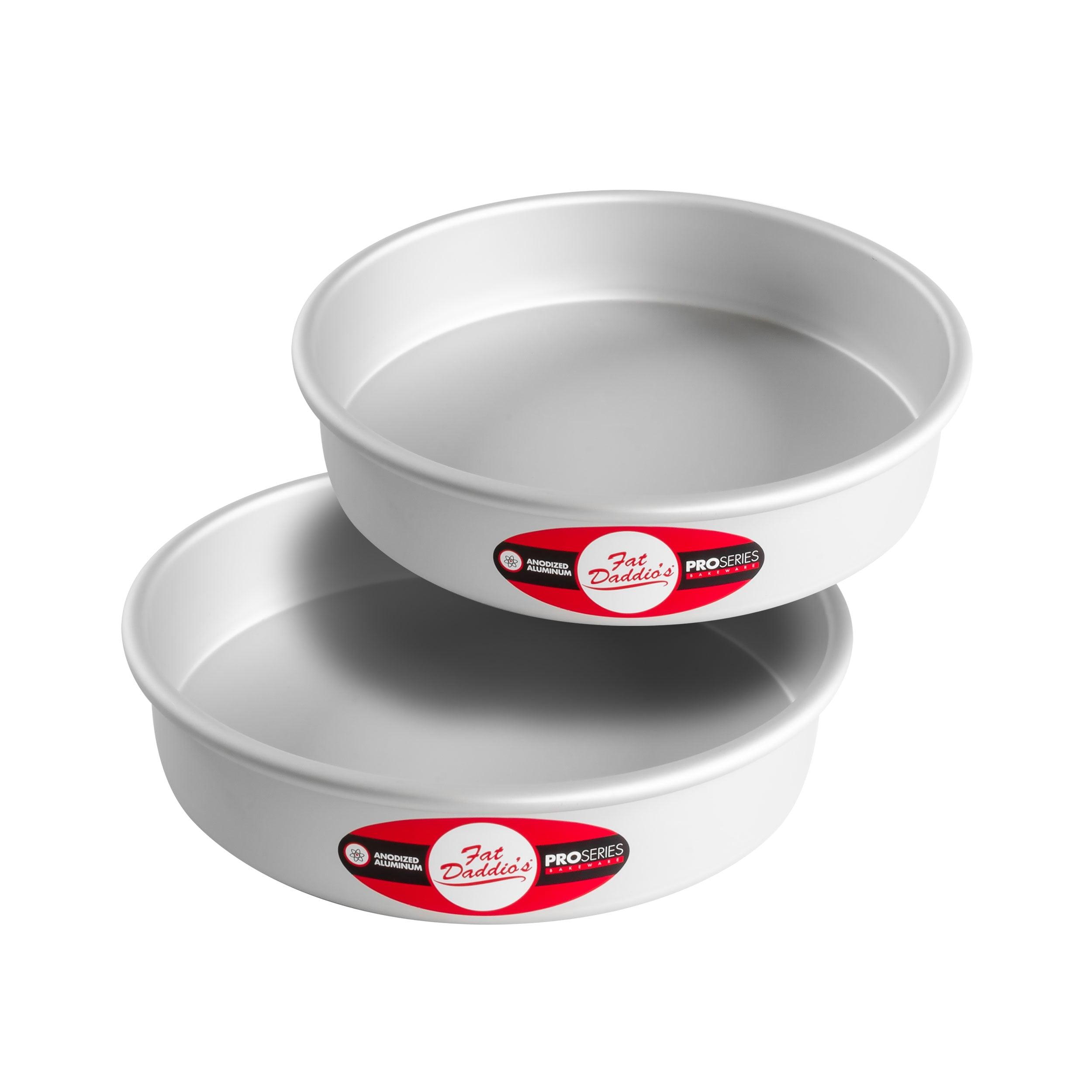 9-Inch Round Anodized Aluminum Cake Pans Set