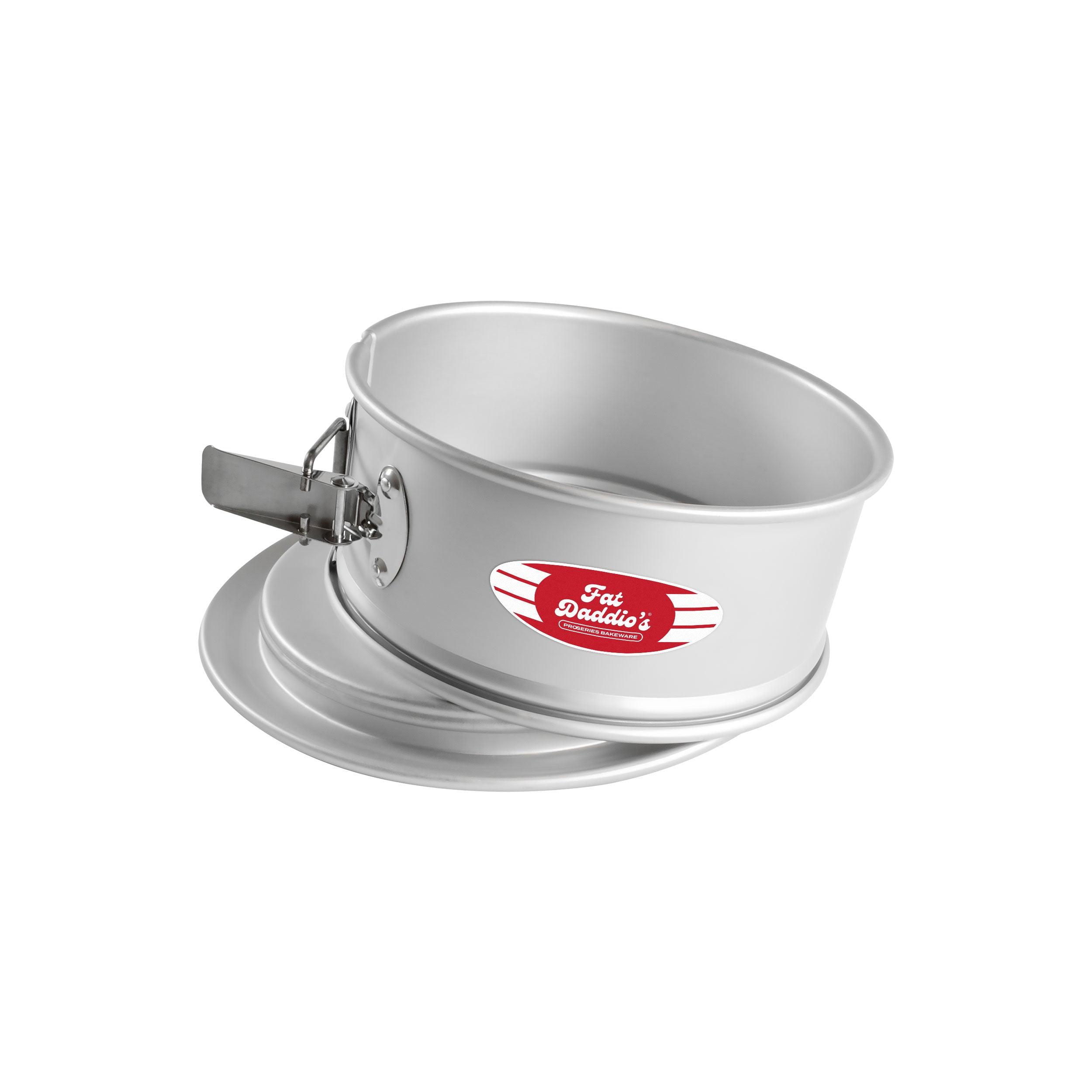 8.5" Silver Non-Stick Aluminum Springform Pan