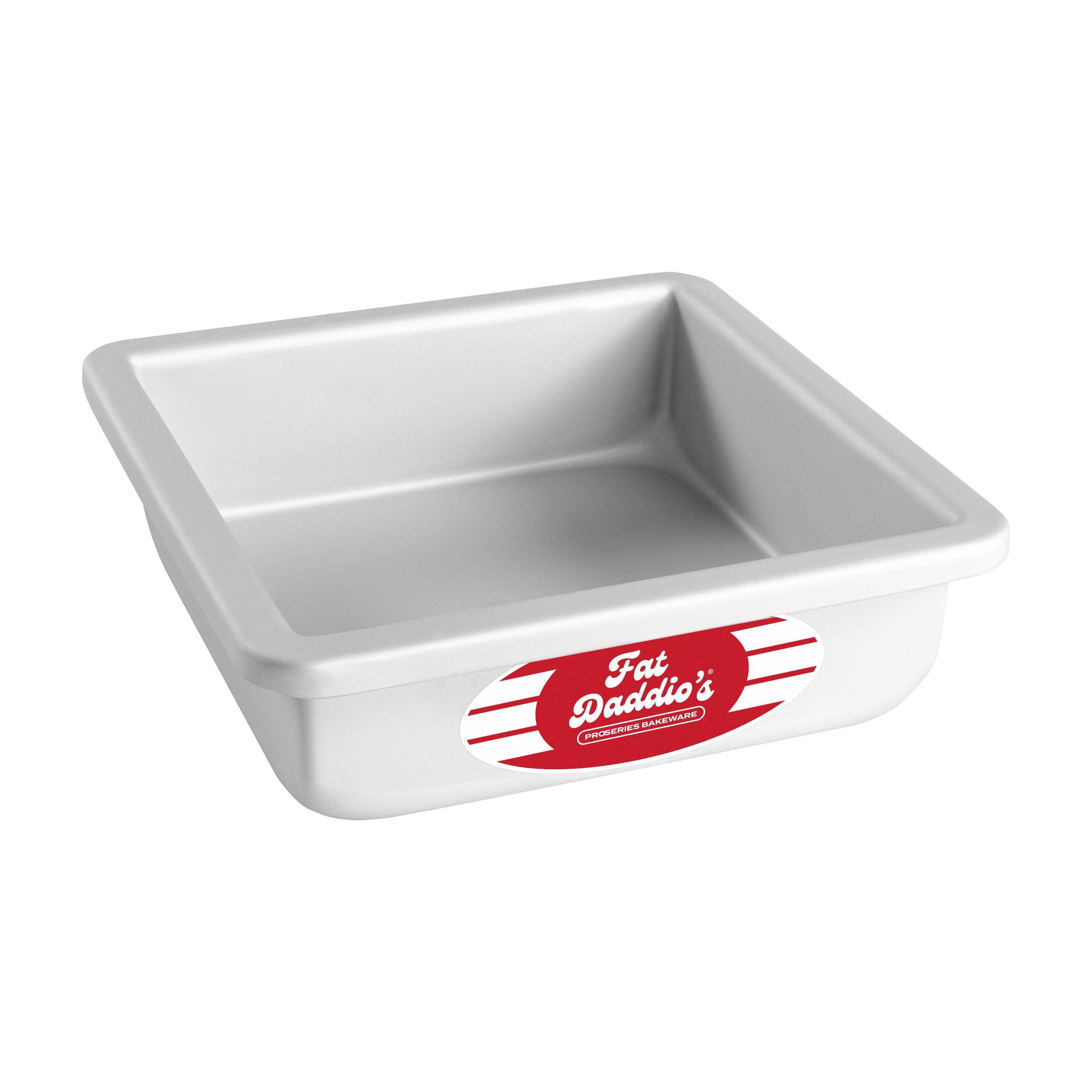 6.5" Square Anodized Aluminum Cake Pan