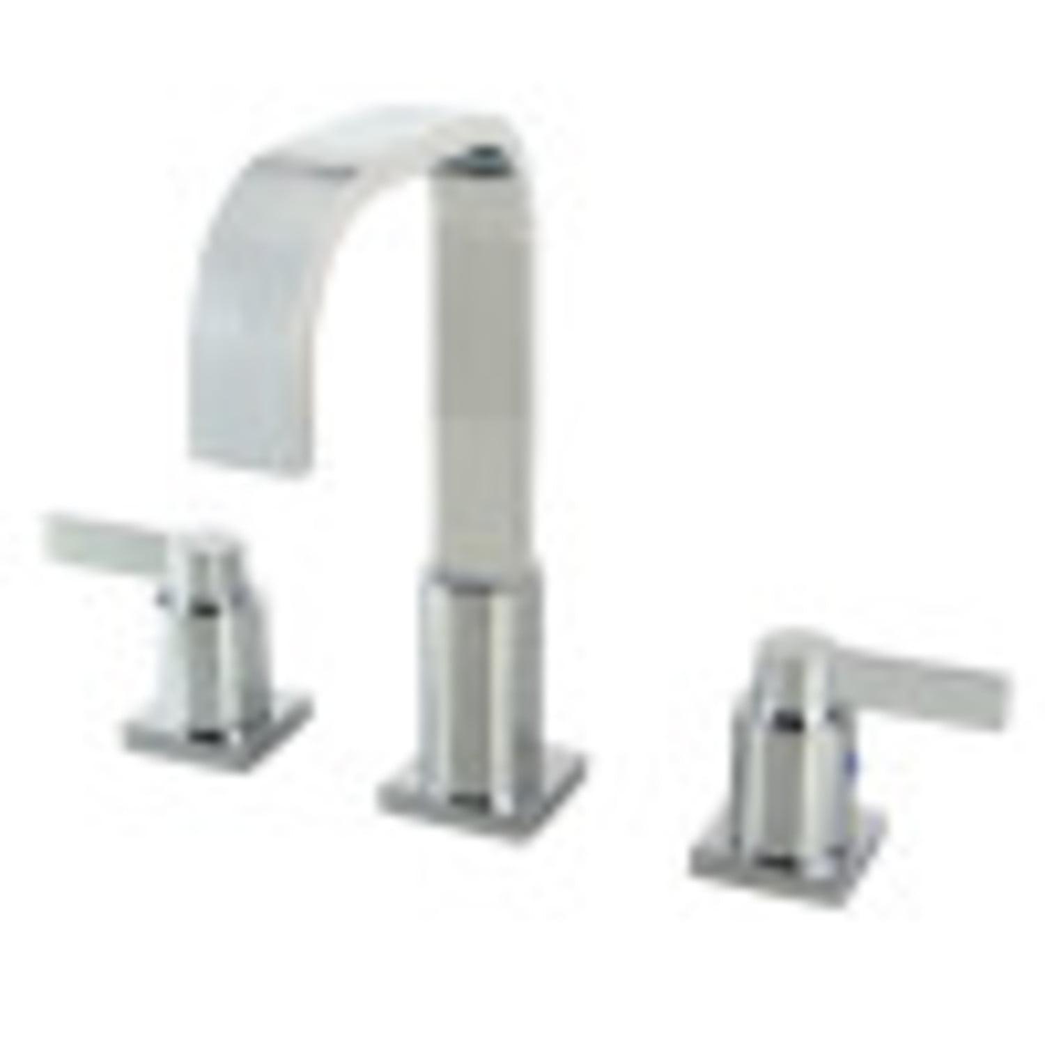 Nuvo Fusion Widespread Bathroom Faucet with Drain Assembly